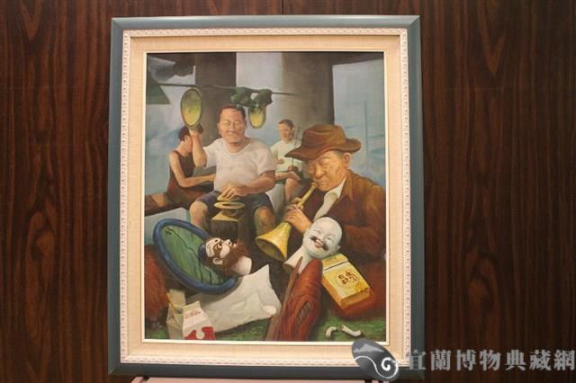 戲劇油畫藏品圖，第1張