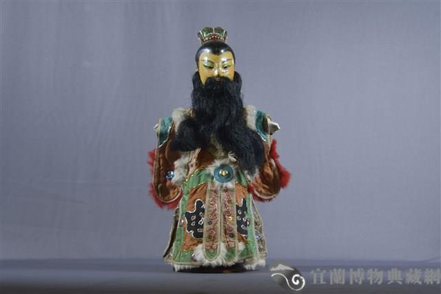 布袋戲偶（鬚文）藏品圖，第1張