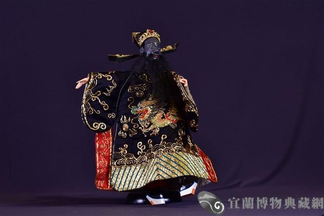 布袋戲偶（包公）藏品圖，第1張