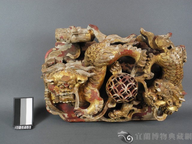 雙獅戲球藏品圖，第1張