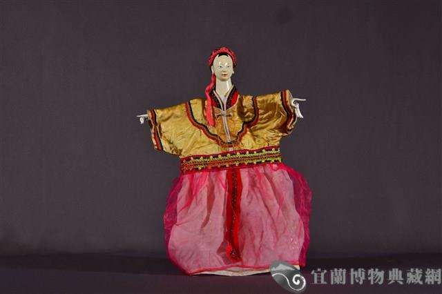 布袋戲偶（結辮旦）藏品圖，第1張