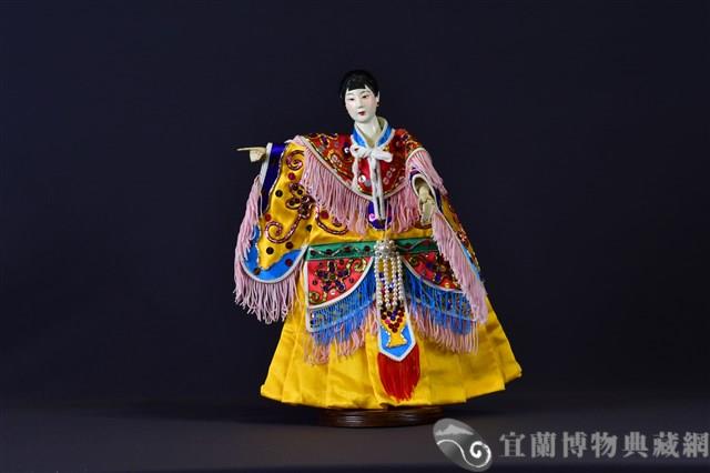 布袋戲偶（齊眉旦）藏品圖，第1張