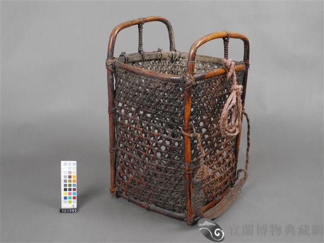 籐製背簍藏品圖，第1張