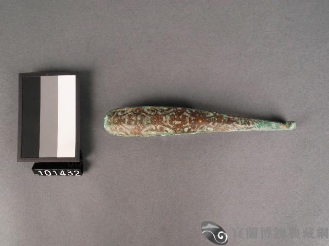 錯金戰國鉤藏品圖，第1張