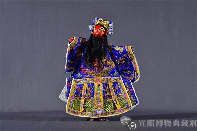 布袋戲偶（紅關）藏品圖，第1張