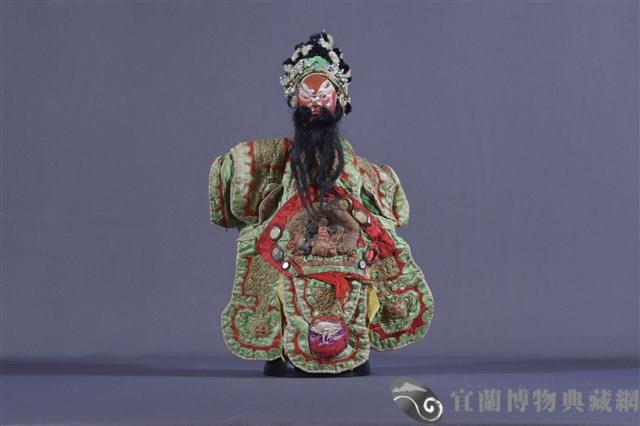 布袋戲偶（紅大關）藏品圖，第1張