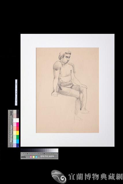 素描 人體素描藏品圖，第1張