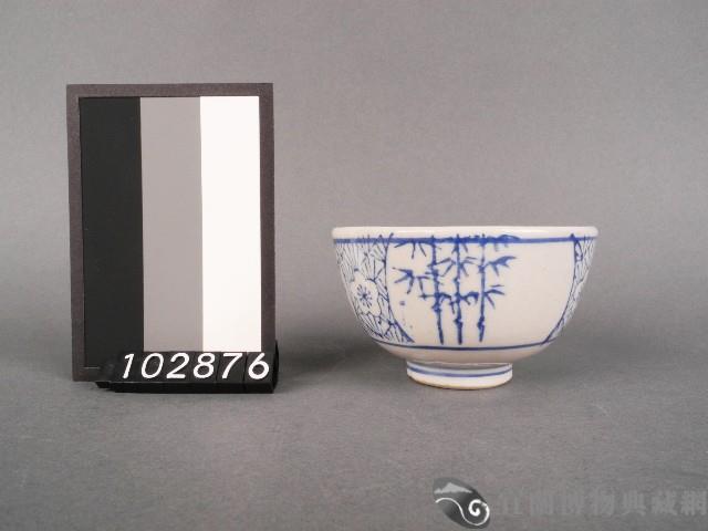 青花梅蘭竹三友杯藏品圖，第1張