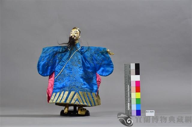布袋戲偶（鬚文）藏品圖，第1張