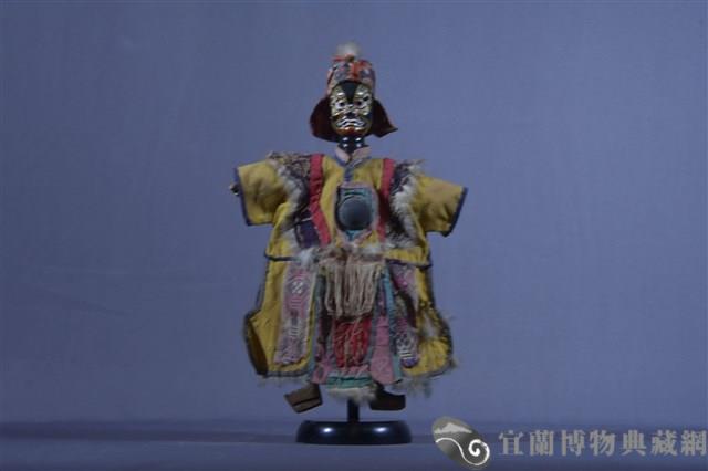 布袋戲偶（黑花仔）藏品圖，第1張