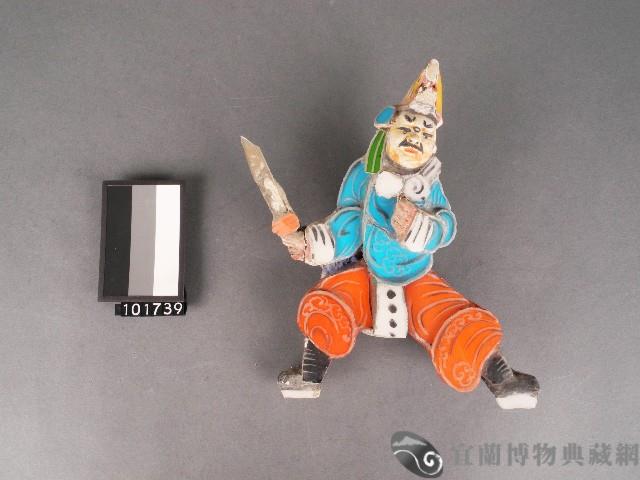 人物泥塑藏品圖，第1張