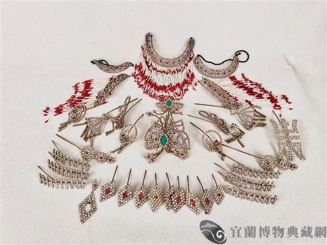 紅水鑽大頭珠飾藏品圖，第1張