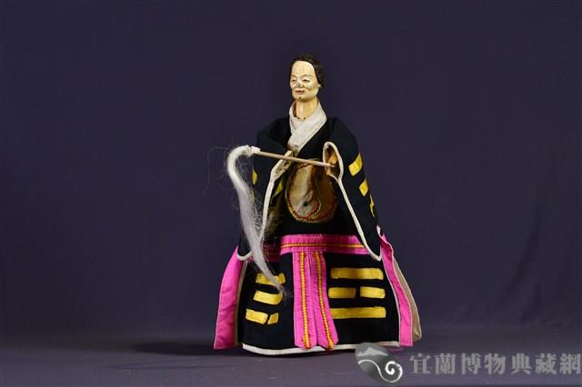 布袋戲偶（慘旦）藏品圖，第1張