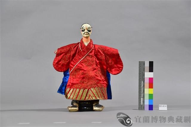 布袋戲偶（淨）藏品圖，第1張