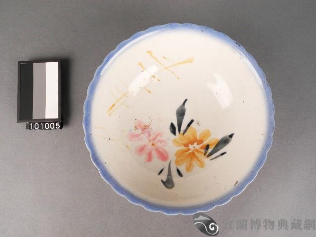 彩繪花卉碗藏品圖，第1張
