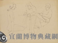 原子筆素描藏品圖，第1張