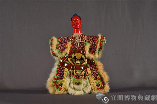 布袋戲偶（怪頭）藏品圖，第1張