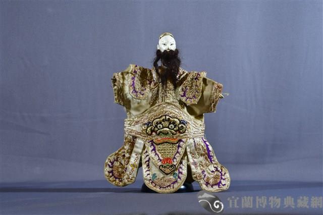 布袋戲偶（鬚文）藏品圖，第1張