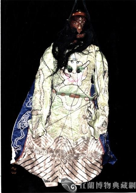 傀儡戲偶（關公頭）藏品圖，第1張