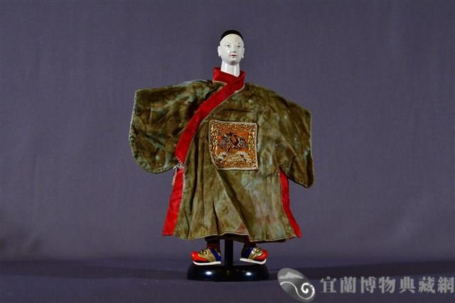 布袋戲偶（文生）藏品圖，第1張