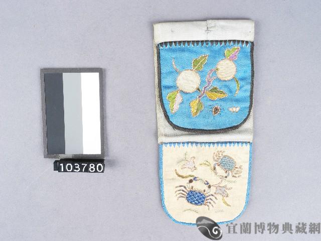 蟹紋荷包藏品圖，第1張