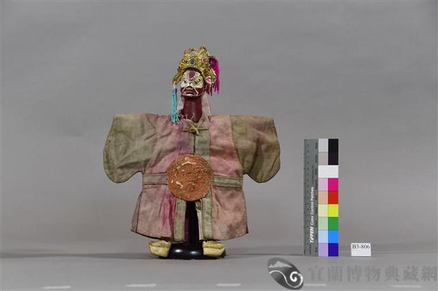 布袋戲偶（淨）藏品圖，第1張