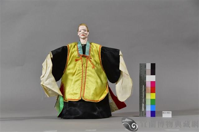 布袋戲偶（老旦）藏品圖，第1張