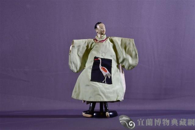 布袋戲偶（文生）藏品圖，第1張