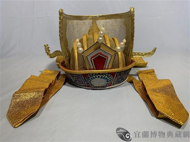 歌仔戲服（漢文官帽）藏品圖，第1張