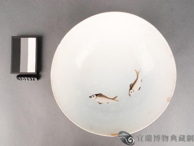 彩繪雙魚紋碗藏品圖，第1張