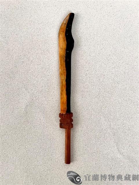 傀儡切末（單刀）藏品圖，第1張