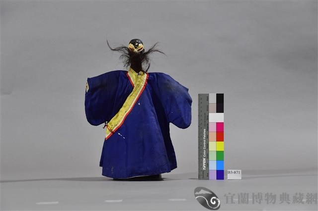 布袋戲偶（淨）藏品圖，第1張