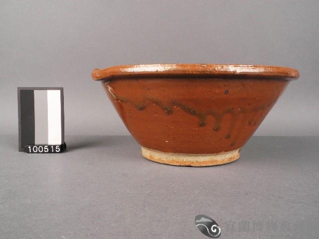 赤釉磨碗藏品圖，第1張