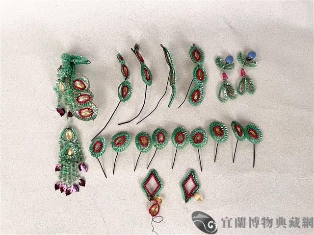 包頭珠飾藏品圖，第1張