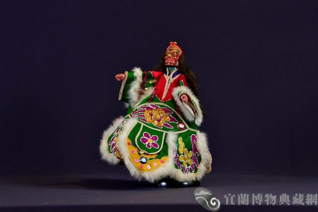 布袋戲偶（怪頭）藏品圖，第1張