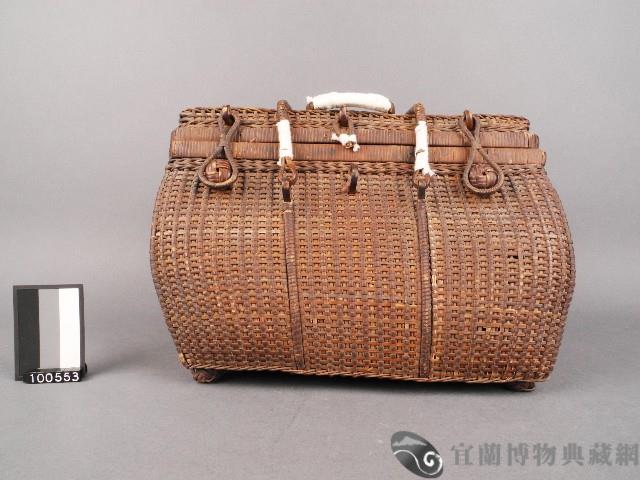 籐製衣籃藏品圖，第1張