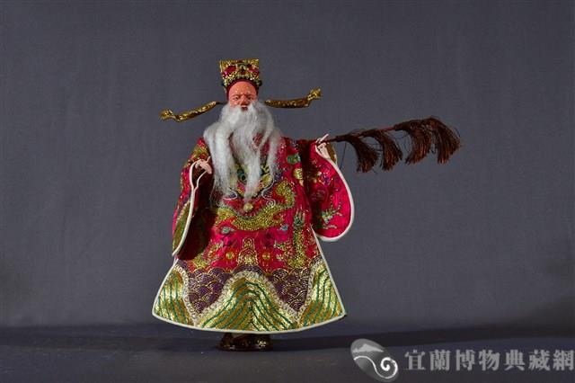 布袋戲偶（村公）藏品圖，第1張