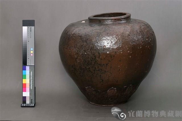 褐釉陶甕藏品圖，第1張