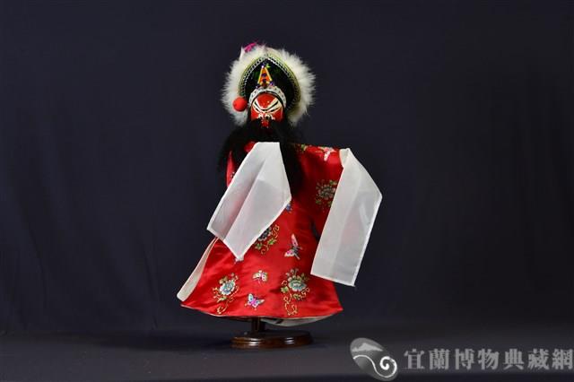 布袋戲偶（紅關）藏品圖，第1張