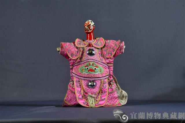 布袋戲偶（紅虎仔）藏品圖，第1張