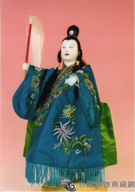 布袋戲偶（文生）藏品圖，第1張