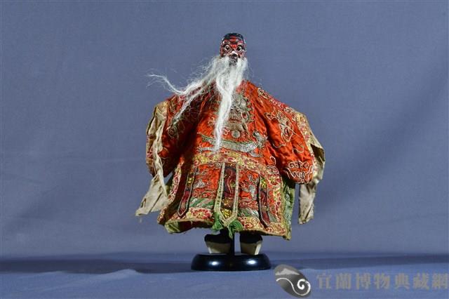 布袋戲偶（紅虎）藏品圖，第1張