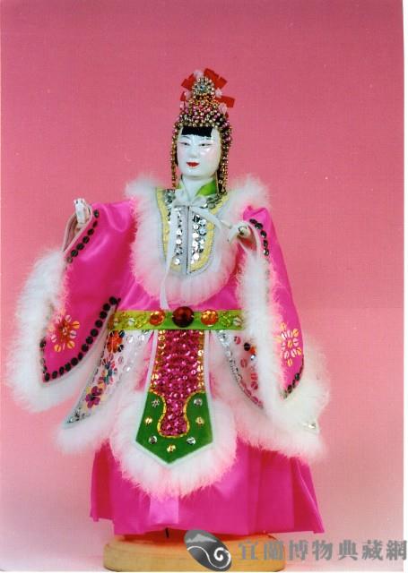 布袋戲偶（花旦）藏品圖，第1張
