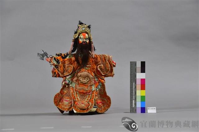 布袋戲偶（淨）藏品圖，第1張