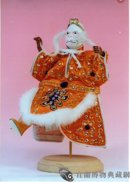 布袋戲偶（猴頭）藏品圖，第1張