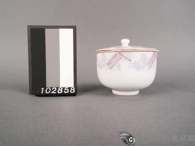 雙彩葉紋杯藏品圖，第1張