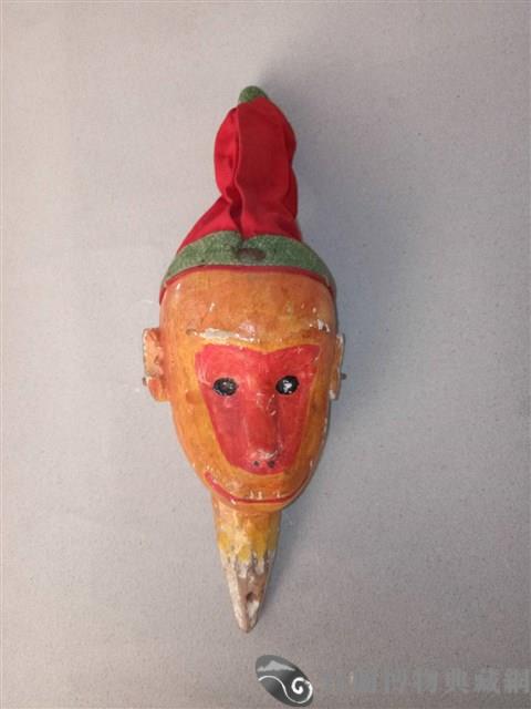 傀儡戲偶頭（猴頭）藏品圖，第1張
