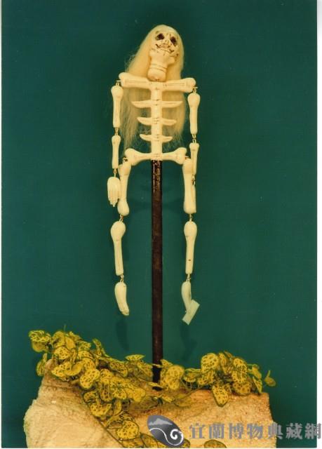 布袋戲偶（骷髏架）藏品圖，第1張