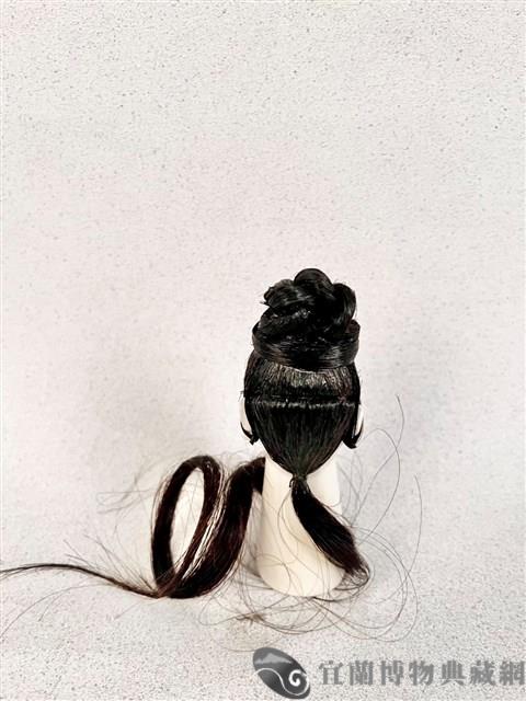 布袋偶頭（花旦）藏品圖，第1張