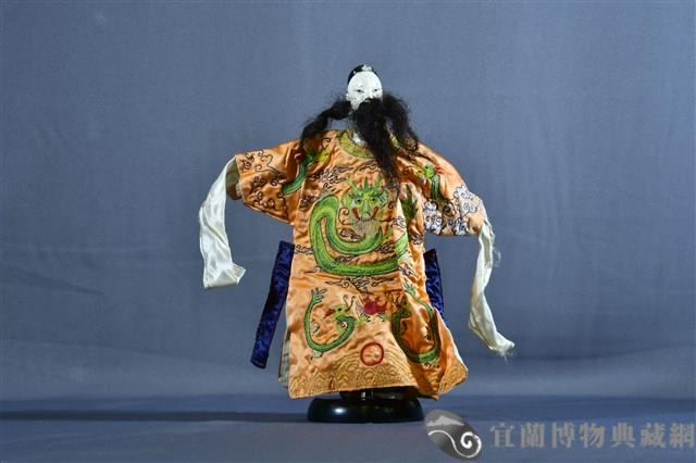 布袋戲偶（鬚文）藏品圖，第1張